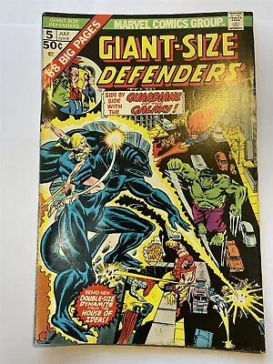 Buy GIANT-SIZE DEFENDERS #5 3rd Galaxy Of The Galaxy Marvel Comics 1975 FN/VF • 12.95£