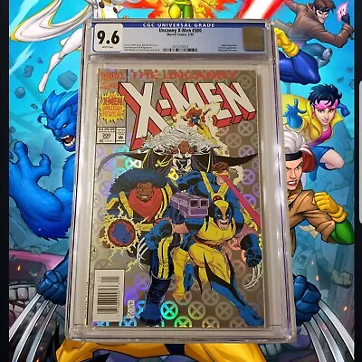 Buy Uncanny X-Men #300 CGC 9.6 Newsstand White Pages Marvel Anniversary Holo-grafx • 58.35£