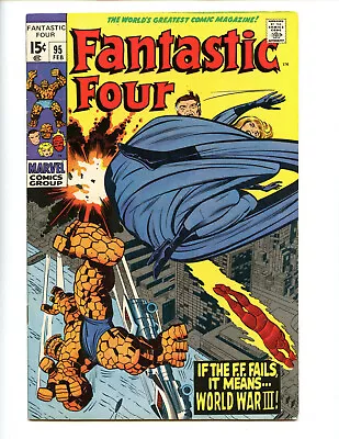 Buy Fantastic Four 95 Jack Kirby Cover/art, Excellent FN/VF • 22.93£