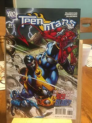 Buy DC Comics: TEEN TITANS #61. THE RED AND THE.. BLUE?. BoxP • 7.11£
