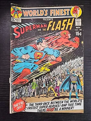 Buy 1970 DC Comics World's Finest #198 3rd Superman Flash Race • 16.05£