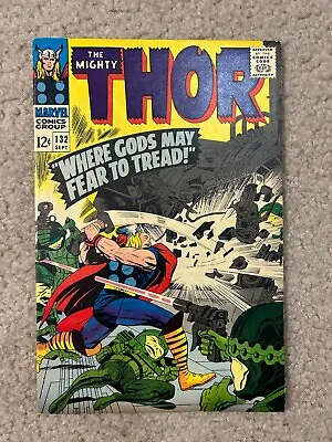 Buy The Mighty Thor #132 Marvel Comic 1966 1st Appearance Of Ego The Living Planet • 59.37£