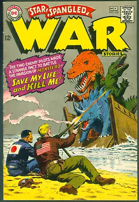 Buy VTG 1969 DC Comics Star Spangled War Stories #135 VG+ Russ Heath Dinosaur Cover • 27.98£