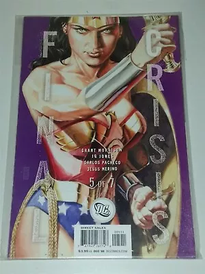 Buy Final Crisis #5 (of 7) Nm+ (9.6 Or Better) December 2008 Wonder Woman Dc Comics • 9.99£