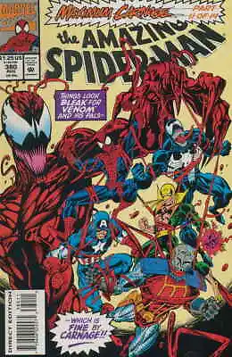 Buy Amazing Spider-Man, The #380 VF; Marvel | Maximum Carnage 11 - We Combine Shippi • 22.51£