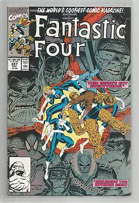 Buy Fantastic Four # 347 * Spider-man * Hulk * Ghost Rider * Wolverine * Art Adams • 2.36£
