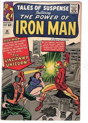 Buy Tales Of Suspense #56 (1964) - Grade 3.5 - 1st Appearance Of The Unicorn! • 63.96£