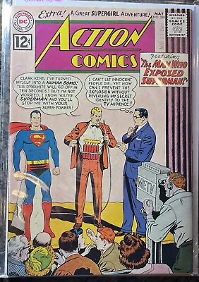 Buy DC Silver Age: Action Comics #288 (1962), “Man Who Exposed Superman”, 12-ct Swan • 17.65£