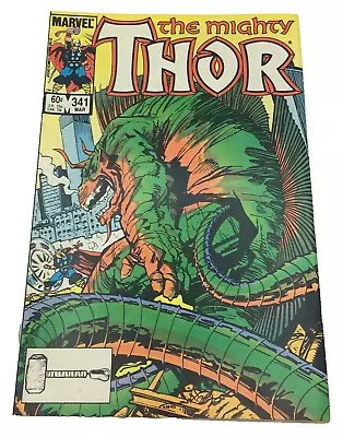 Buy Marvel  The Mighty Thor #341 Vol 1  (1984) Comic Book • 4.74£
