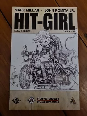 Buy HIT-GIRL #1 Forbidden Planet Variant Edition Comic • 2£