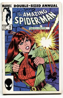 Buy AMAZING SPIDER-MAN ANNUAL #19--1985--MARVEL--comic Book--NM- • 30.82£