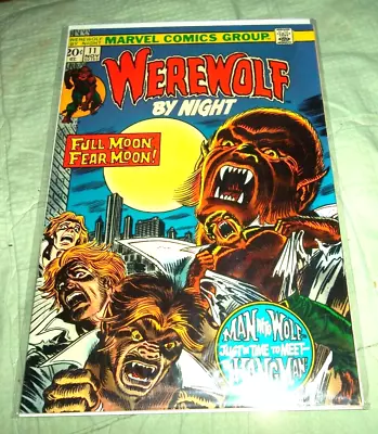 Buy Marvel WEREWOLF BY NIGHT (1973) #11 FN/VF • 8£