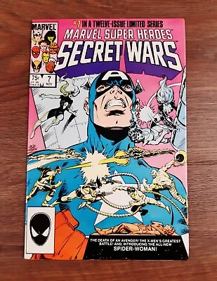 Buy Marvel Super Heroes Secret Wars # 7 1st New Spider-Woman Julia Carpenter • 29.99£