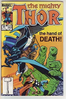 Buy Thor #343 VF+ Marvel High Grade • 4.95£