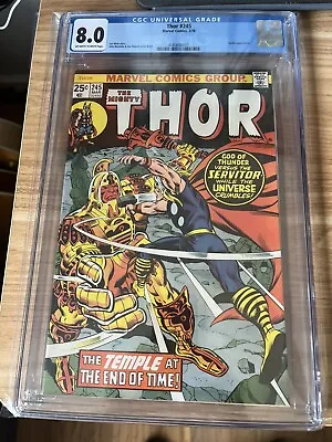 Buy Thor #245, CGC 8.0, 1st App Of 'He Who Remains.'  Loki And MCU Series.  • 70.36£