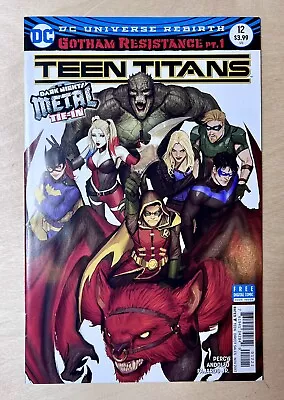 Buy Teen Titans #12 Sejic Variant 1st Full App Batman Who Laughs DC 2017 • 27.67£