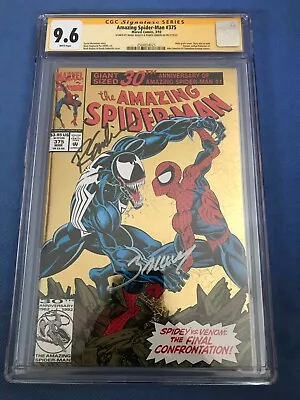 Buy Amazing Spider-Man #375 - Marvel - CGC SS 9.6 NM+ - Signed By Bagley, Emberlin • 189.74£