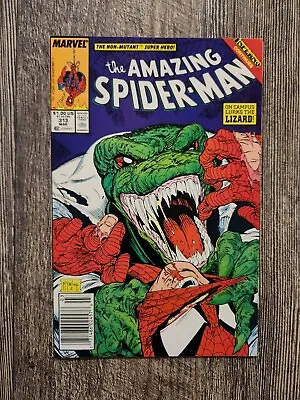 Buy Amazing Spider-man #313 Newsstand Iconic Mcfarlane Cover 1989 🕷🦎🕷🦎🕷🦎🕷 • 17.67£