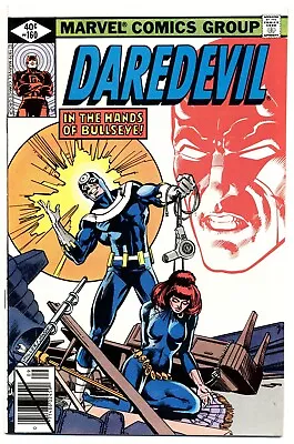 Buy DAREDEVIL #160 VF, Black Widow, Frank Miller, Direct Marvel Comics 1979 • 23.83£