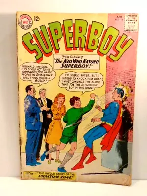 Buy Vintage Superboy 12 Cent DC Comic; No. 104, Apr. 1963; National Periodical Publ. • 6.32£