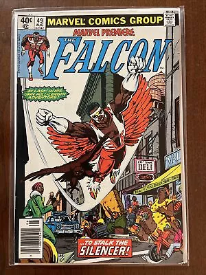 Buy Marvel Premiere # 49 The FALCON 1st Solo Issue Newsstand Marvel Comics 1979 • 7.92£