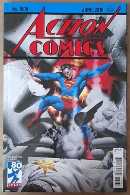 Buy Action Comics #1000 Steve Rude 1930's Variant Bagged & Boarded. Free Uk P&p. Nm. • 6.99£