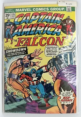 Buy Captain America #175 Marvel Comics 1974 Cyclops The Falcon! • 8£