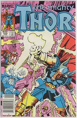 Buy Thor #339 (1962) - 8.5 VF+ *1st Appearance Stormbreaker* Newsstand • 14.22£
