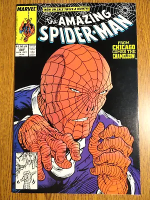 Buy Amazing Spider-man #307 Todd McFarlane Cover Mary Jane Chameleon 1st Pr Marvel • 24.74£