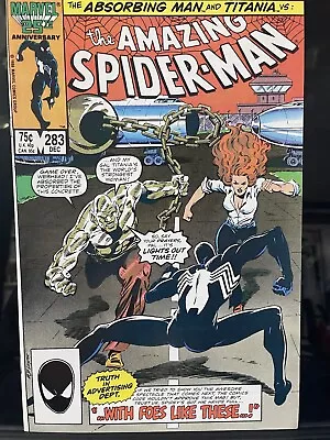 Buy AMAZING SPIDER-MAN #283 NM1986 Marvel 1st Cameo App Mongoose • 10.24£