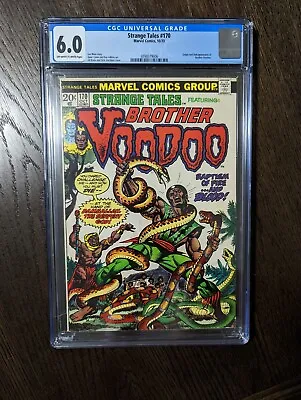 Buy Strange Tales #170, CGC 6.0, 1973 Marvel, Origin And 2nd App Of Brother Voodoo • 58.50£