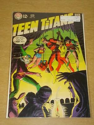 Buy Teen Titans #19 Fn- (5.5) Wood Speedy Begins Dc Comics February 1969 ** • 11.99£