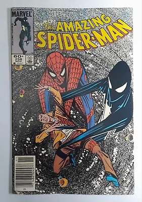Buy 1984 Amazing Spiderman 258 NM. NEWSTAND VARIANT.Spiderman Reveals To Be An Alien • 59.95£