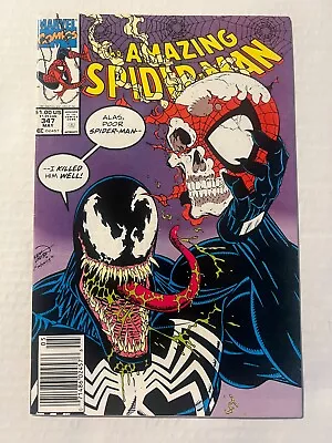 Buy Amazing Spider-man #347 1st App Of Spider-island Erik Larsen Cover Art 1991 • 31.77£