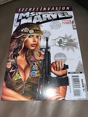 Buy Ms. Marvel #29 (2008) Greg Horn Gi Jane Cover - 9.4 Nm (marvel) • 8.73£