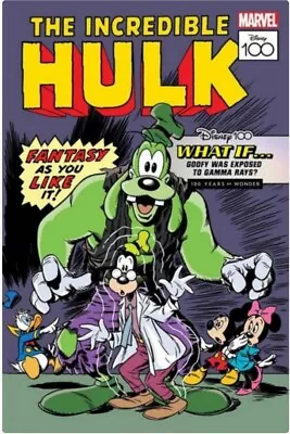 Buy The Amazing Spider-Man #21 Disney 100 Hulk  Vitale Mangiatordi Variant Cover NEW • 12.99£