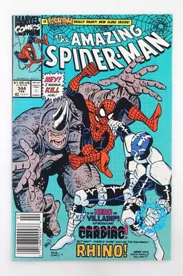 Buy Amazing Spider-Man #344 - 9.0 - MARVEL • 1.59£
