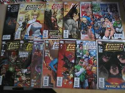 Buy JUSTICE LEAGUE Of AMERICA : COMPLETE 60 Issue DC 2006 SERIES + Zero + 6 Variants • 149.99£