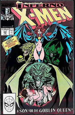 Buy Uncanny X-Men #241 Vol 1 (1989) KEY *Origin Of Madelyne Pryor As Goblin Queen* • 8.01£