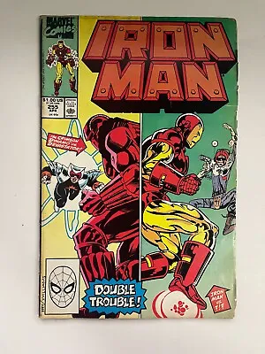 Buy Iron Man #255 Crimson Dynamo Vs Devastator 1990 - Possible CGC Comic • 1.58£