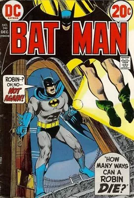 Buy DC Comics Batman Vol 1 #246 1972 5.0 VG/FN 🔑 • 31.94£