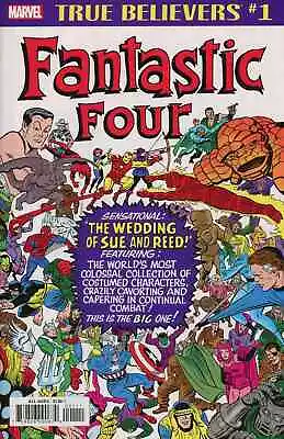 Buy True Believers  Fantastic Four Wedding Of Reed & Sue 1 Reprints Annual 3 Nm • 10.39£