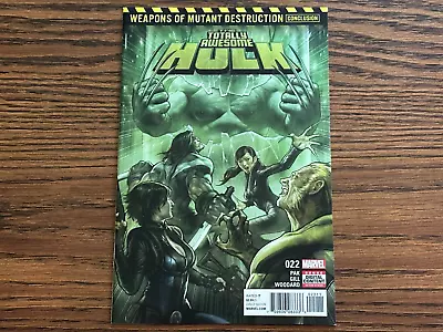 Buy Totally Awesome Hulk #22 - 1st Full Appearance Of Weapon H 2017 1st Print Marvel • 55.76£