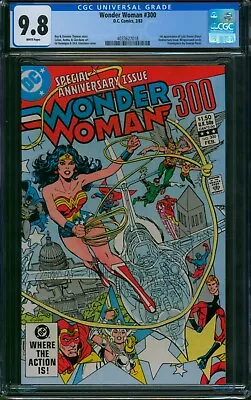 Buy Wonder Woman #300 (DC 1983) ❄️ CGC 9.8 WHITE PGs ❄️ 1st App Lyta Trevor (Fury)! • 146.20£