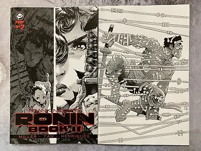 Buy Frank Millers Ronin Book Two #2 Set Of 2 1:25 Tan Henriques Variant Comicbook Ba • 20.22£