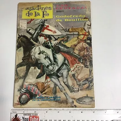 Buy 1964 Spanish Mexican Comics Paladines De La Fe #8 Las Cruzadas La Prensa Mexico • 3.96£