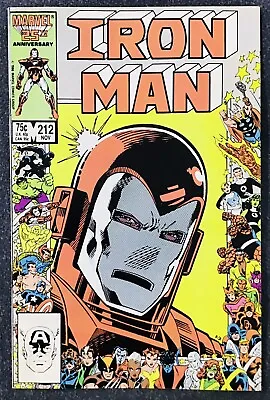 Buy Iron Man #212 (1986) 25th Anniversary Edition; Direct Edition; Marvel Comics; VF • 8.68£