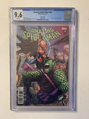Buy The Amazing Spider-Man #798 B - Jun 2018 - Vol.4 - CGC 9.6 - Variant - Minor Key • 34.03£