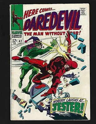 Buy Daredevil #42 VG+ Colan 1st & Origin Jester Karen Page Foggy Nelson DebbieHarris • 11.19£