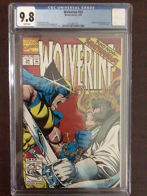 Buy CGC 9.8 Wolverine 54 X-Men White Pages • 59.38£